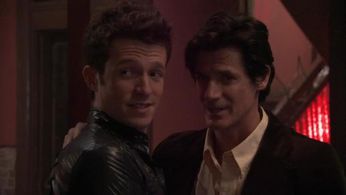 Robert Lewis Stephenson and Jason Dottley in Sordid Lives: The Series (2008)