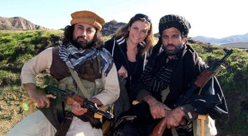 Anoop Simon on the set of The Prey