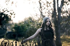 Bonnie Ferguson on location 1920's