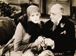 Jeanne Eagels and Halliwell Hobbes in Jealousy (1929)