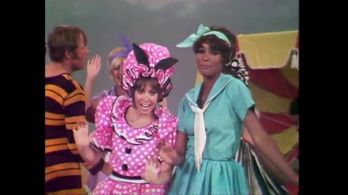 Judy Carne and Teresa Graves in Rowan & Martin's Laugh-In (1967)