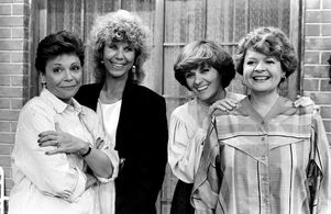 Andrée Boucher, Luce Guilbeault, Michelle Rossignol, and Louise Rémy in Des dames de coeur (1986)