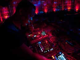 Spinning the Switch party at Sono NYC