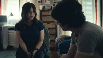 Rosie Perez and Dario Yazbek Bernal in Now and Then (2022)