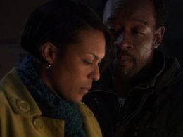 Lennie James and April Parker Jones in Jericho (2006)