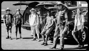 Michael C. Burgess, Sawyer Amadeus, Marshawn Chappell, Nicolas Alonso, and Fernando Rodriguez in Last Vacation (2018)