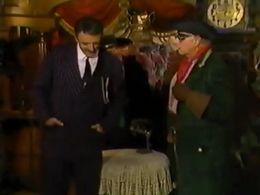 John Astin and Parley Baer in Halloween with the New Addams Family (1977)