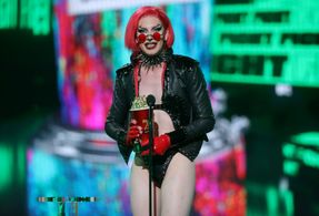 Bosco at an event for 2022 MTV Movie & TV Awards (2022)