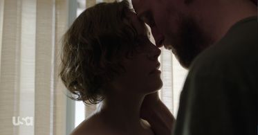 Ellen Adair and Adam David Thompson in 