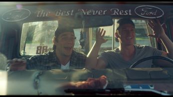 Bram Hoover and Mark Hapka in 23 Blast (2014)