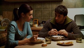 Dragos Bucur and Irina Saulescu in Police, Adjective (2009)