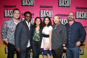 John Fawcett, Kevin Hanchard, Graeme Manson, Tatiana Maslany, Kristian Bruun, and Kathryn Alexandre