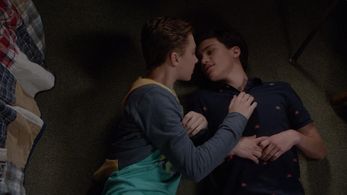 Hayden Byerly and Kalama Epstein in The Fosters (2013)