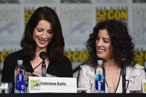 Maril Davis and Caitríona Balfe at an event for Outlander (2014)