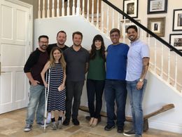 Rachel Belofsky, Anthony Masi, Katie Featherston, Oren Peli, Micah Sloat, Joe Bandelli, and Nate Ragon in Unknown Dimens