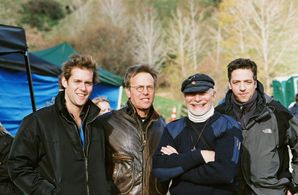 Mark Johnson, Philip Steuer, Douglas Gresham, and Perry Moore in The Chronicles of Narnia: The Lion, the Witch and the W