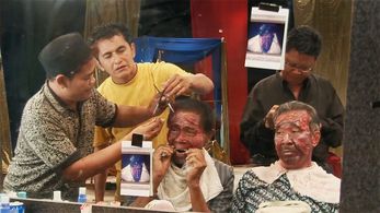 Anwar Congo and Adi Zulkadry in The Act of Killing (2012)