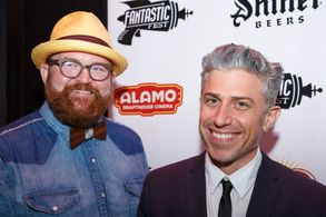 Robert Boocheck at an event for ABCs of Death 2 (2014)