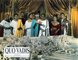 Robert Taylor, Peter Ustinov, D.A. Clarke-Smith, Geoffrey Dunn, Leo Genn, Nicholas Hannen, and Patricia Laffan in Quo Va