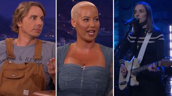 Dax Shepard, Amber Rose, and Margaret Glaspy in Conan (2010)