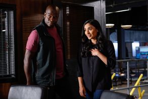 Hisham Tawfiq and Anya Banerjee in The Night Owl