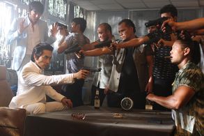 Song Seung-heon and Han Sun Jo in A Better Tomorrow (2010)