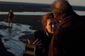 Gwen Wynne on location.