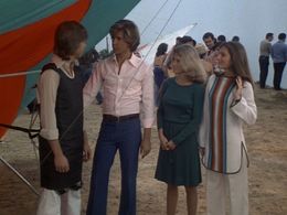 Shaun Cassidy, Kimberly Beck, Deborah Ryan, and Parker Stevenson in The Hardy Boys/Nancy Drew Mysteries (1977)