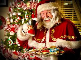 One of the most beautiful times of the year is when Santa Claus is played by Dr. McAfee. He is Father Christmas to young