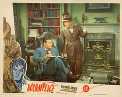 Richard Arlen and Tom Dugan in Accomplice (1946)