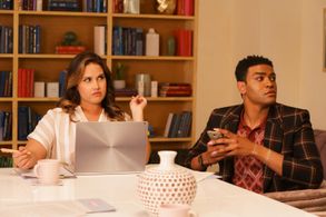 Santina Muha and Owen Thiele in Dollface: Right-Hand Woman (2022)