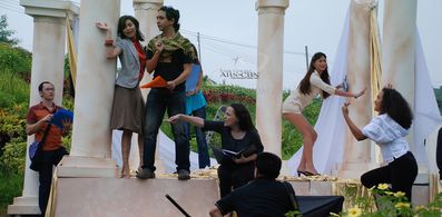 Matet De Leon, Gio Alvarez, Kalila Aguilos, Sarah Geronimo, and CJ Jaravata in A Very Special Love (2008)