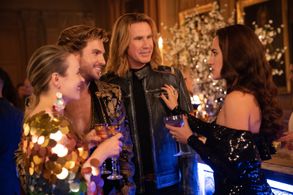 Still of Melissanthi Mahut, Rachel McAdams, Dan Stevens and Will Ferrell in Eurovision Song Contest: The Story of Fire S