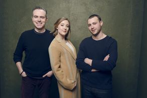John Crowley, Saoirse Ronan, and Emory Cohen