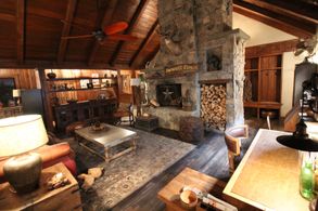 Set built on stage for, ‘’SHOOTER’’.