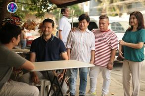 Sandy Andolong, Jestoni Alarcon, Cecil Paz, and Atak in First Lady (2022)