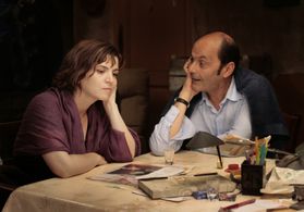 Jean-Pierre Bacri and Agnès Jaoui in Let it Rain (2008)