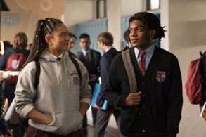 Still of Samuel-Taylor and Tiana Le in Big Shot