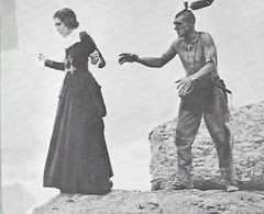 Edwina Booth and Bob Kortman in The Last of the Mohicans (1932)