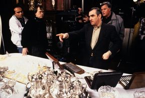 Martin Scorsese, Michael Ballhaus, and David M. Dunlap in The Age of Innocence (1993)