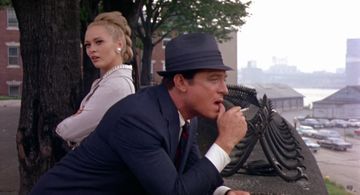 Faye Dunaway and Paul Burke in The Thomas Crown Affair (1968)