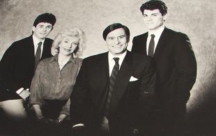 Jill Clayburgh, David Berón, James Farentino, and Billy Warlock in Honor Thy Father and Mother: The True Story of the Me