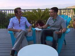 Perez Hilton and Vinny Guadagnino in The Show with Vinny (2013)