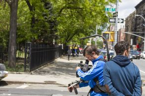 Straighten Up and Fly Right shooting