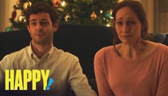 Screenshot of Joy Shatz in Season 1, Episode 4 of HAPPY! on SyFy.