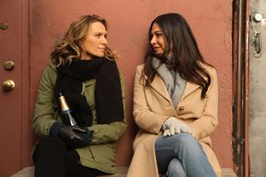 Moran Atias and Michaela McManus in The Village (2019)