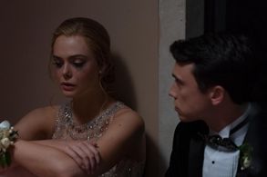 Elle Fanning and John Henry Ward in The Girl from Plainville (2022)