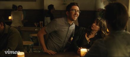 Milana Vayntrub and Amir Blumenfeld in Lonely and Horny (2016)