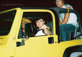 Mark Booker, Matt Harwell, and Nick Sanchez in Blue Window (2009)