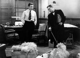 Leo G. Carroll and William Eythe in The House on 92nd Street (1945)